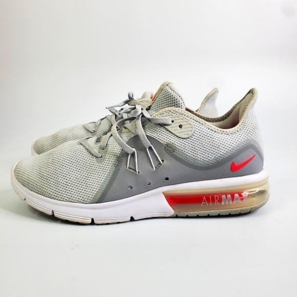 Nike Shoes Women's 11 Air Max Sequent 3 Running Sneakers 908993-012 - Picture 1 of 13